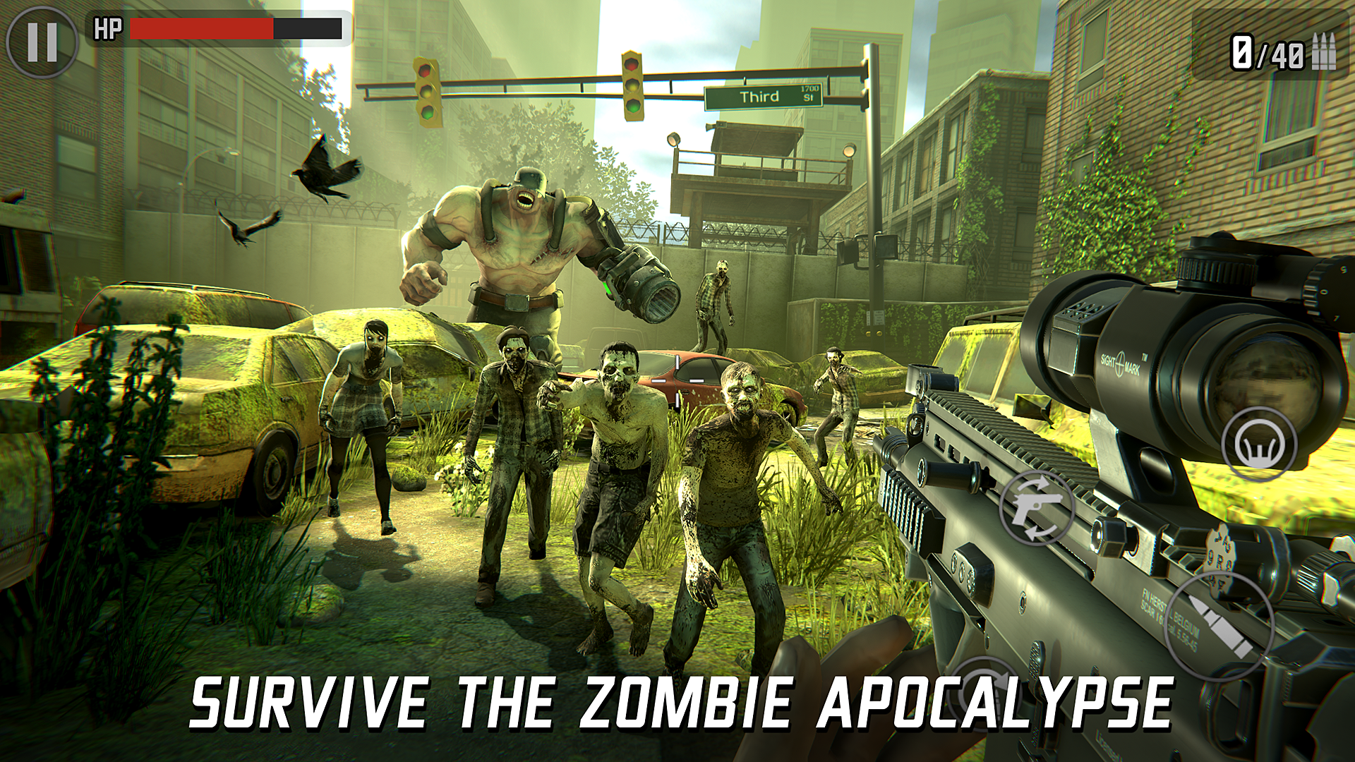 اسکرین شات 3 بازی Zombie Sniper War 3 - Fire FPS