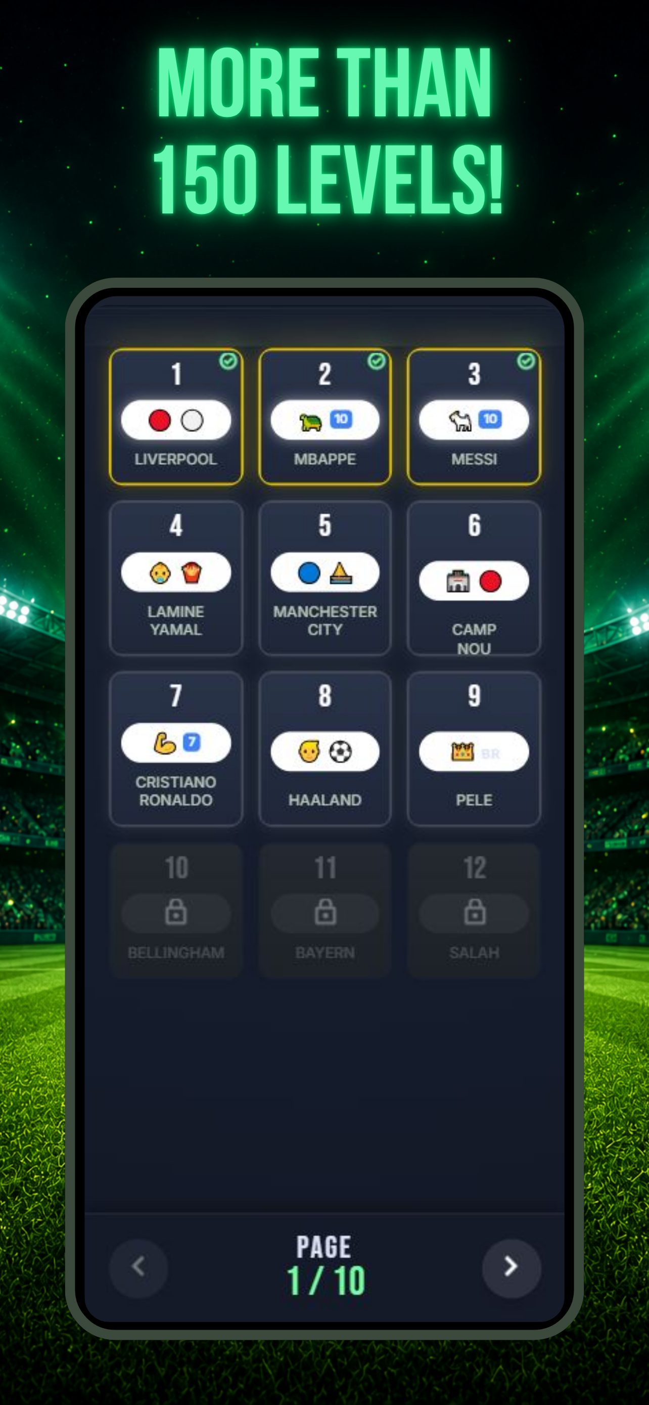 اسکرین شات 5 بازی Emoji Quiz Football 2026