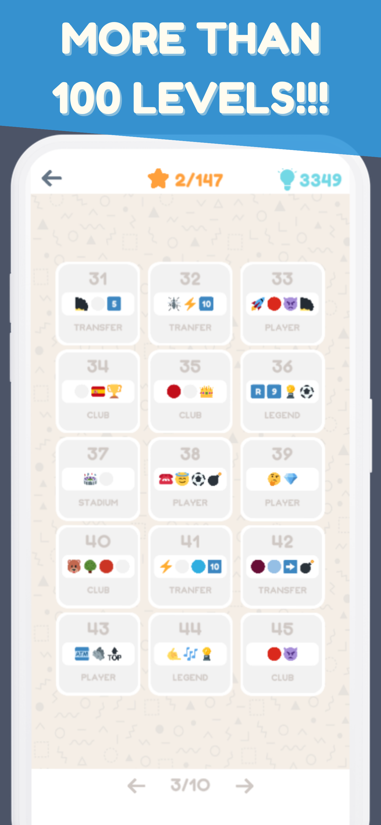 اسکرین شات 6 بازی Emoji Quiz Football 2026