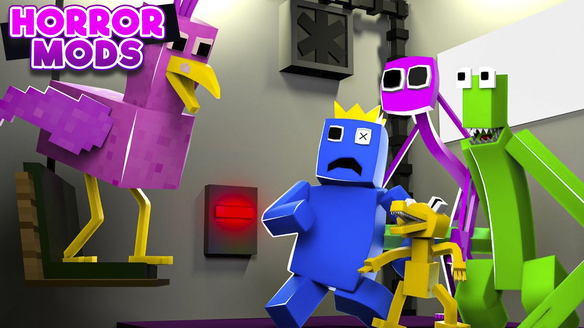 اسکرین شات 3 برنامه Garten of Banban 5 Minecraft