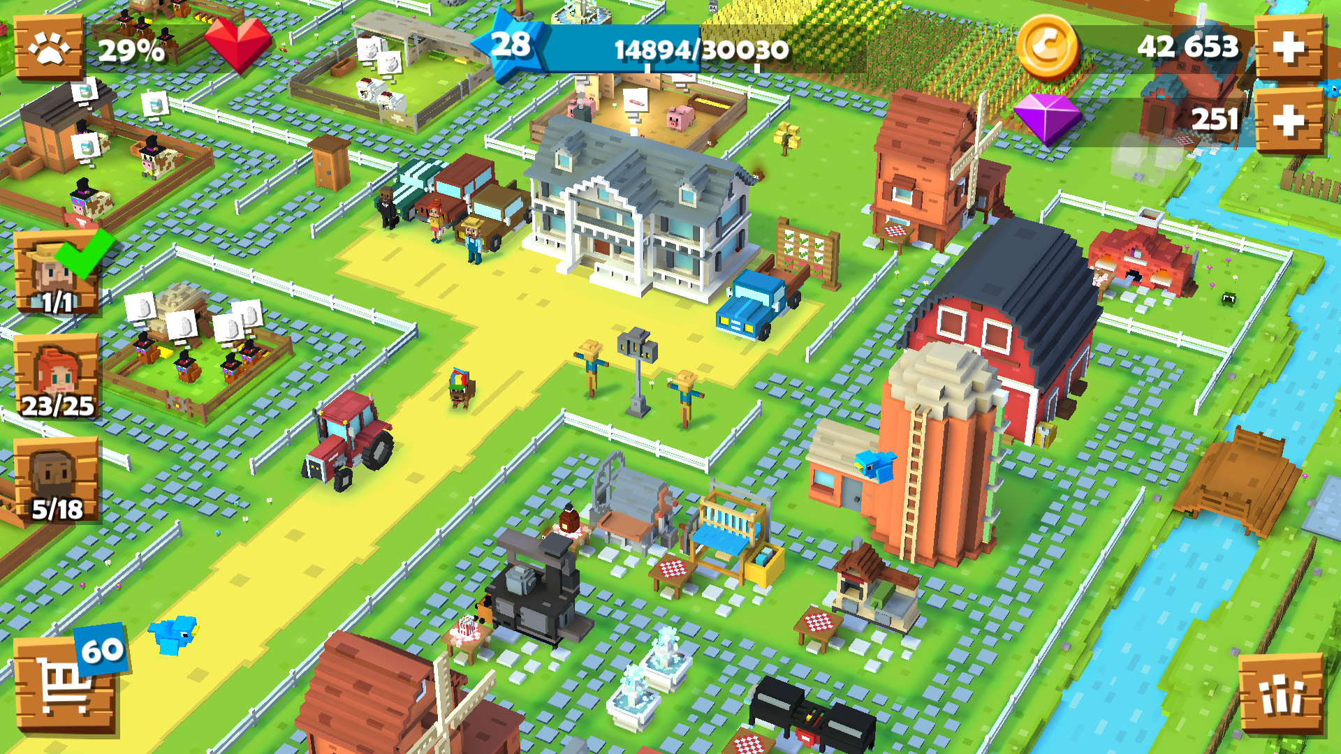 اسکرین شات 6 بازی Blocky Farm