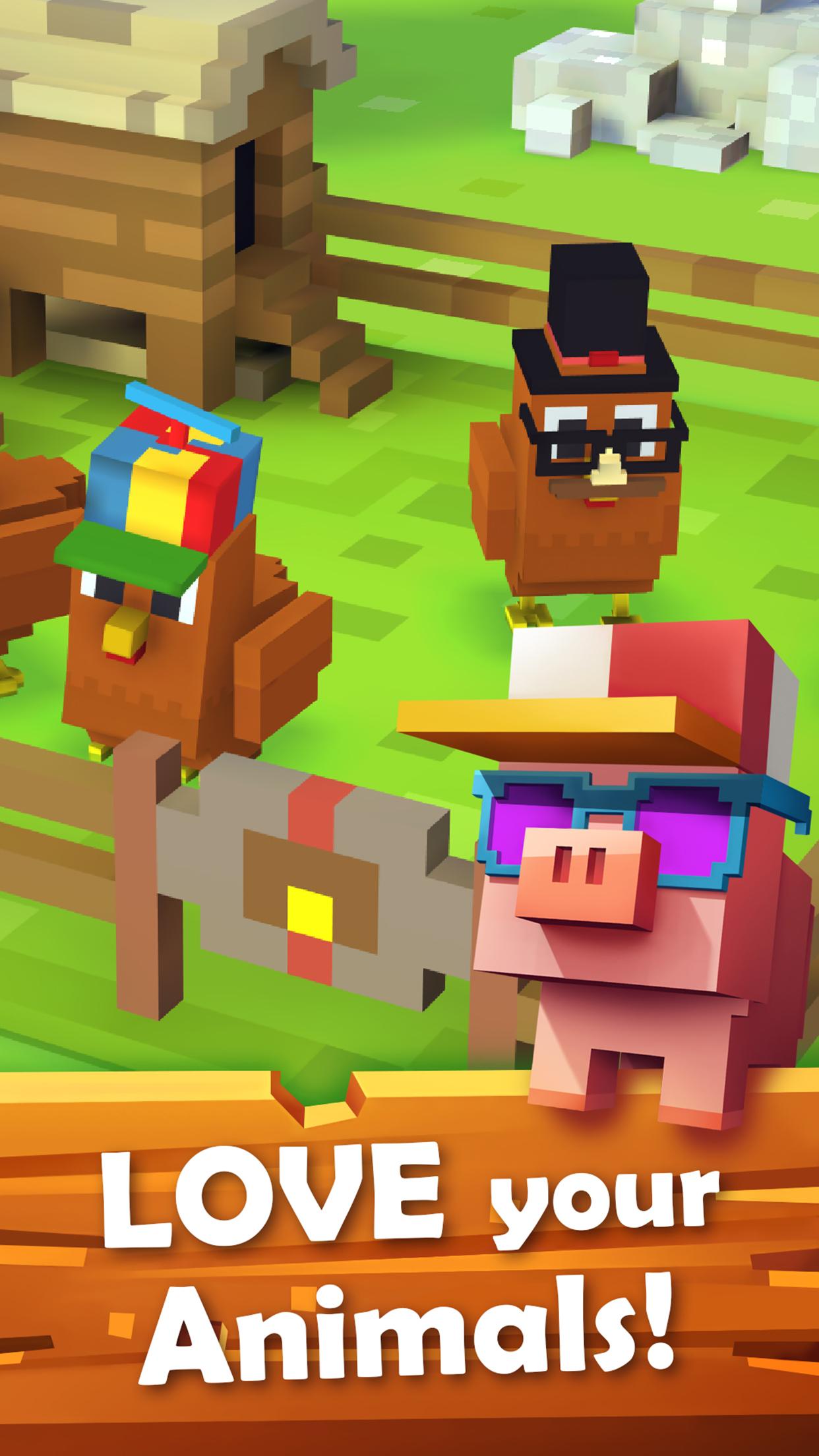 اسکرین شات 2 بازی Blocky Farm
