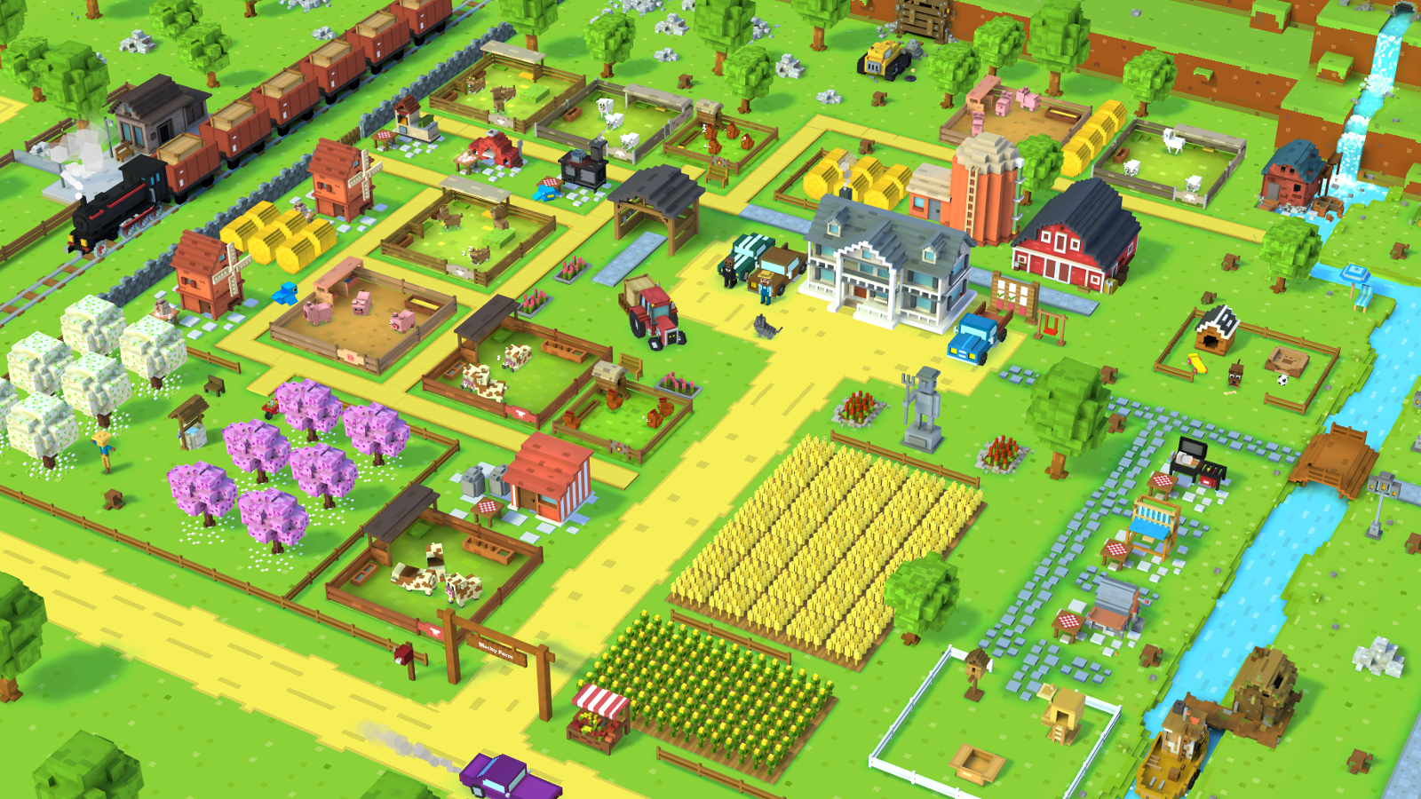 اسکرین شات 8 بازی Blocky Farm