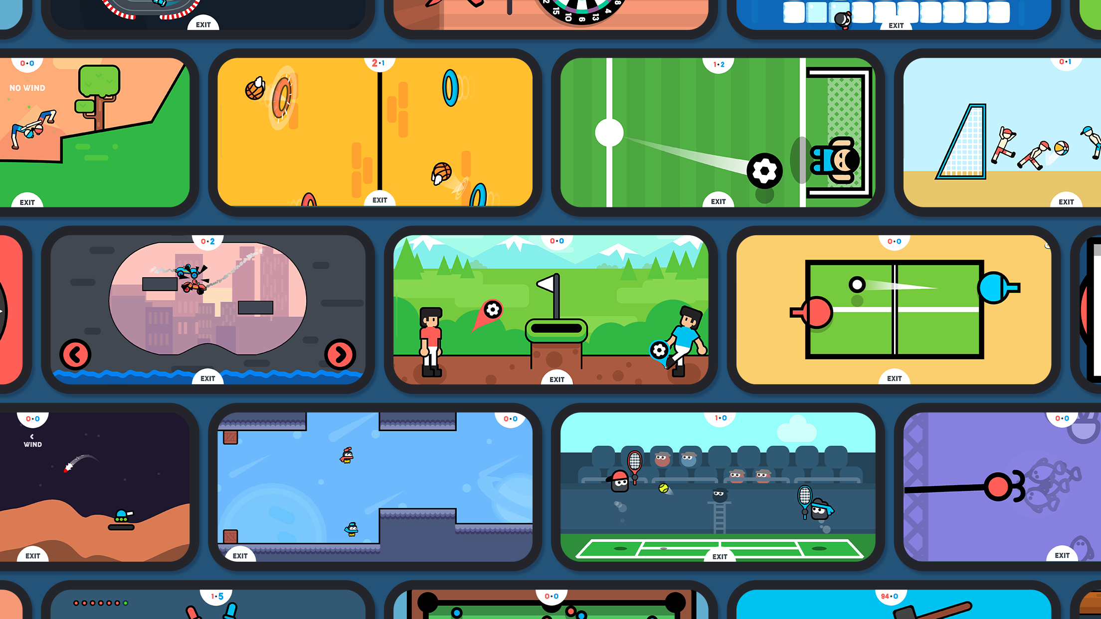 اسکرین شات 2 بازی 2 Player games : the Challenge