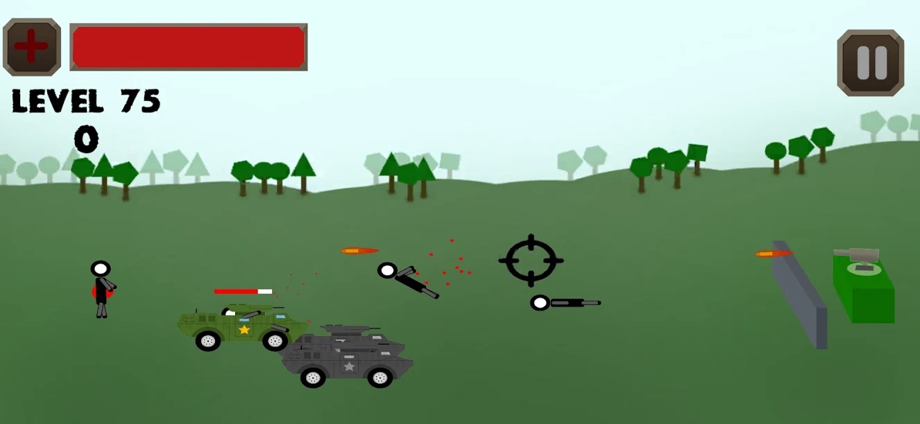 اسکرین شات 4 بازی استیکمن های دیوانه