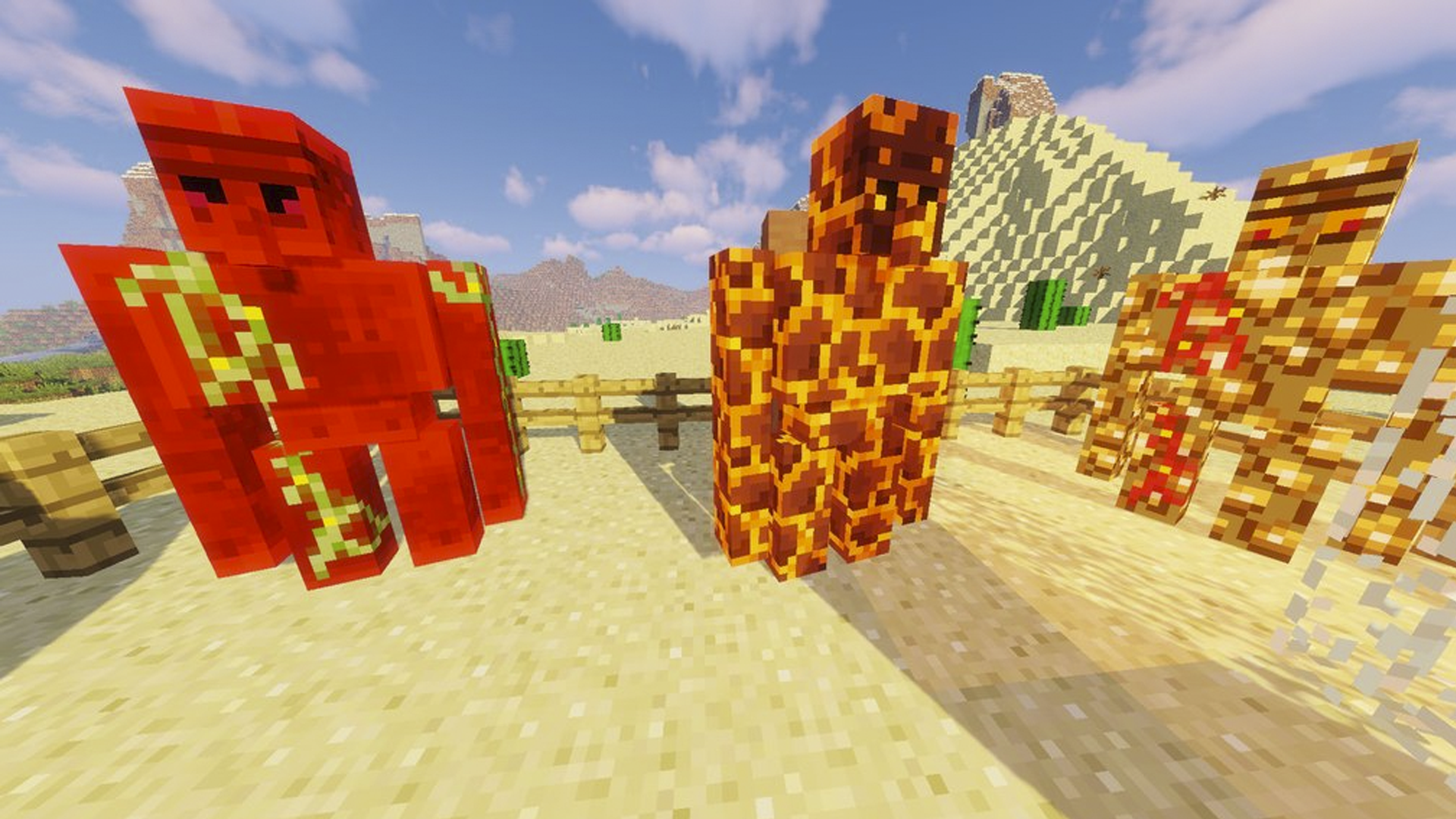 اسکرین شات 3 برنامه Golems Mods for Minecraft PE