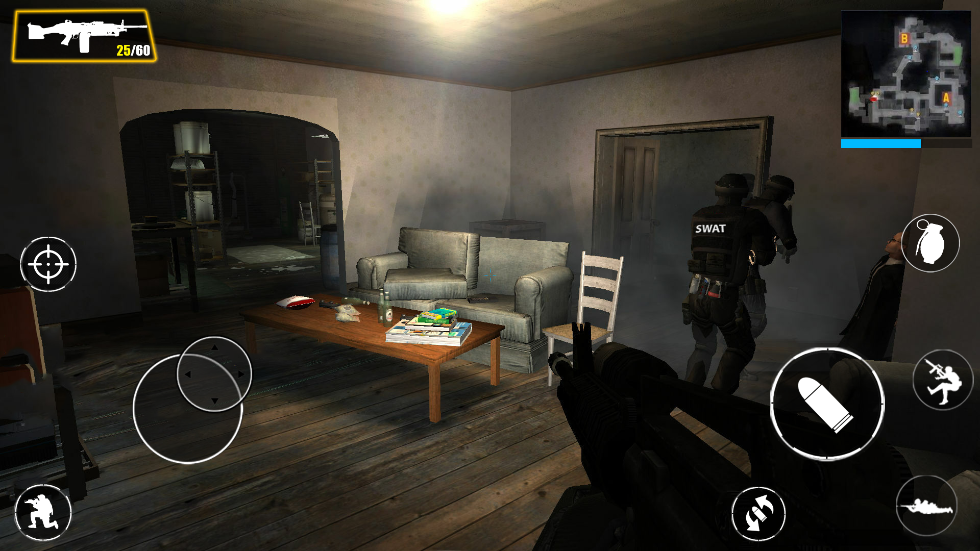 اسکرین شات 2 بازی Swat Games Gun Shooting Games