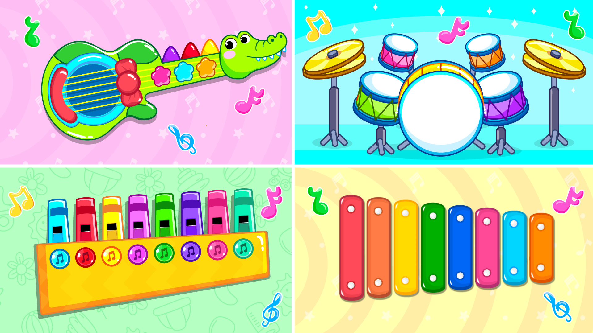 اسکرین شات 6 بازی Baby Piano Games & Kids Music