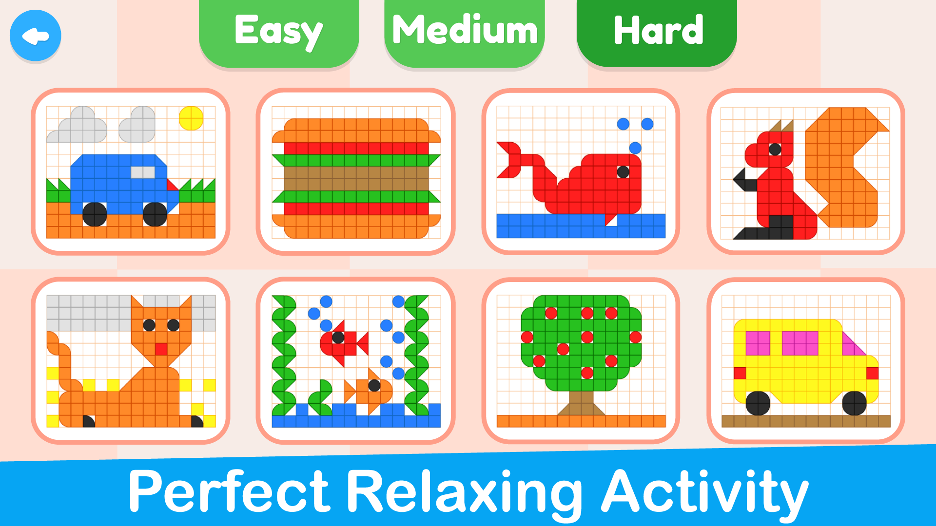 اسکرین شات 4 بازی Mosaic Puzzles Art Game Kids