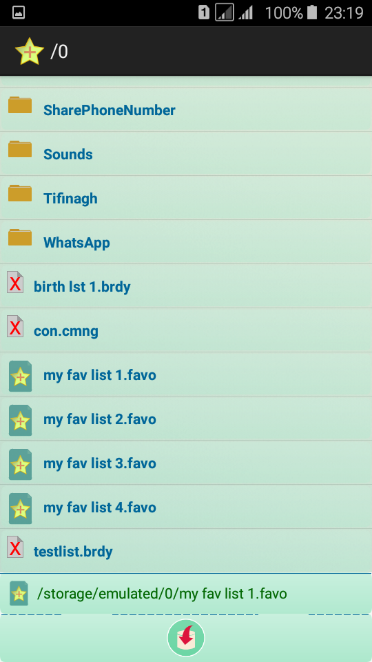 اسکرین شات 8 برنامه Favorite links