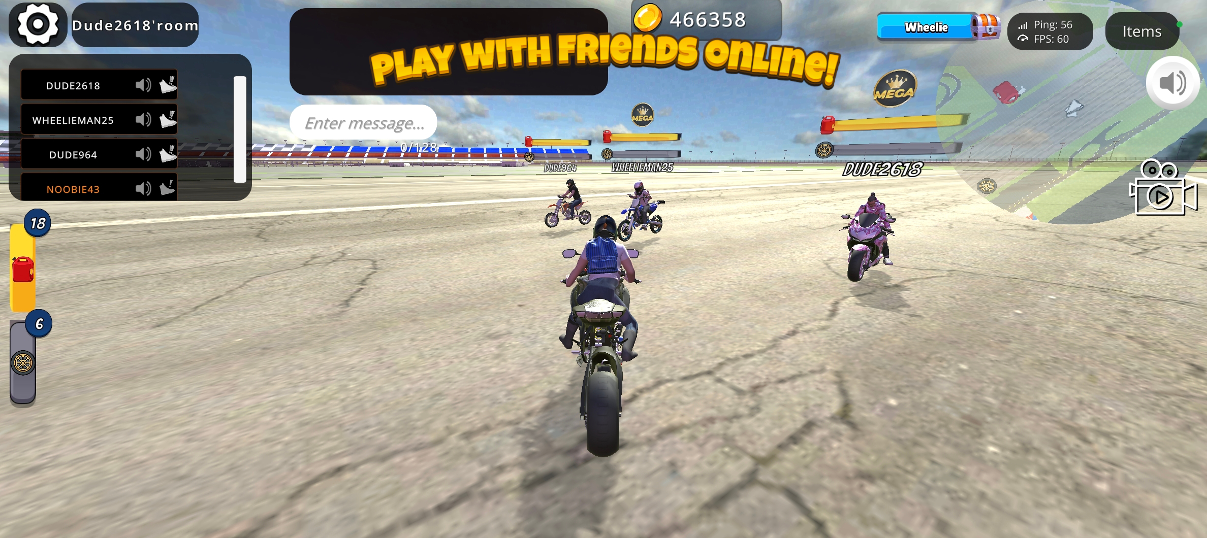 اسکرین شات 6 بازی Wheelie King 8 - Online racing