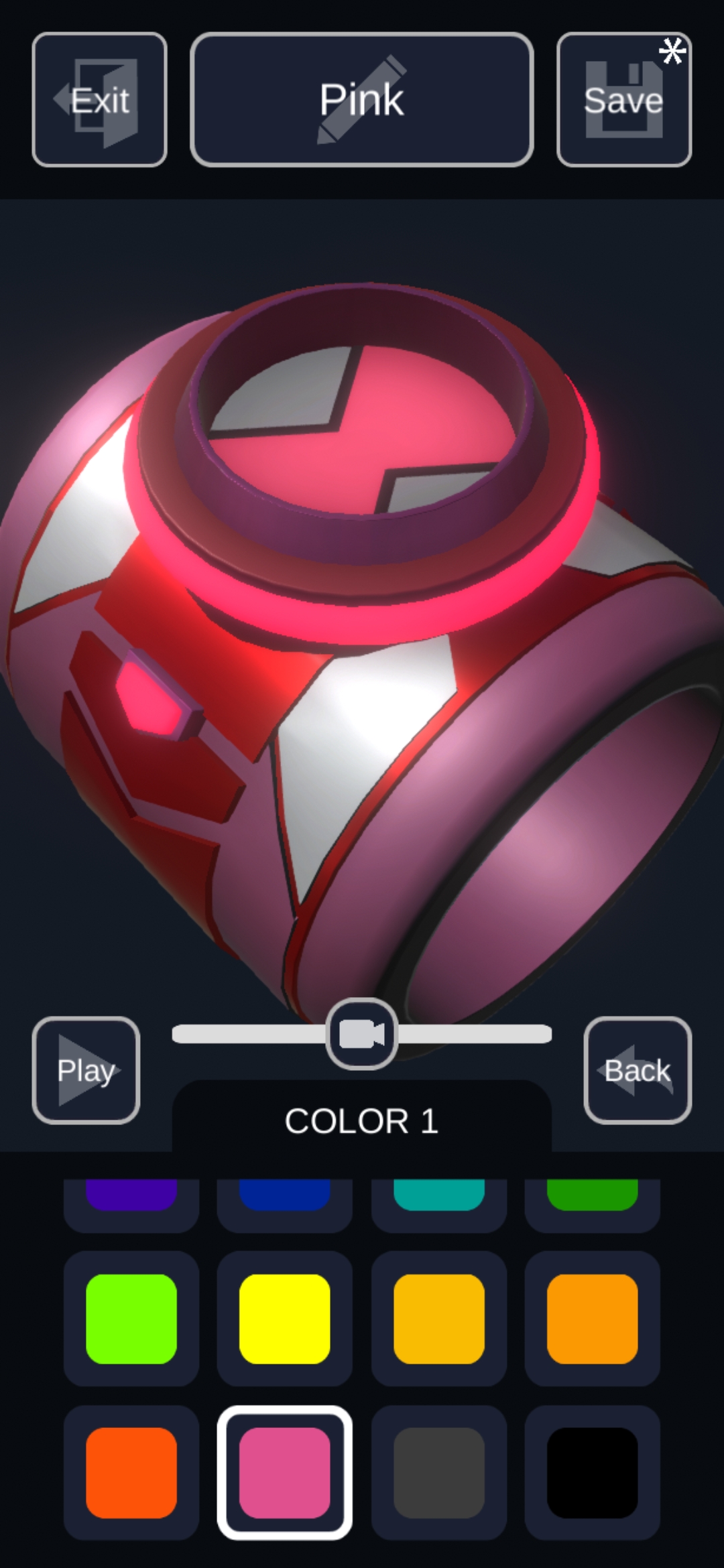 اسکرین شات 3 بازی Omni-Lab 3D Create your Watch!