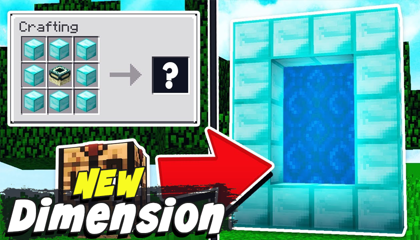 اسکرین شات 1 برنامه Mod Diamond Portal Minecraft