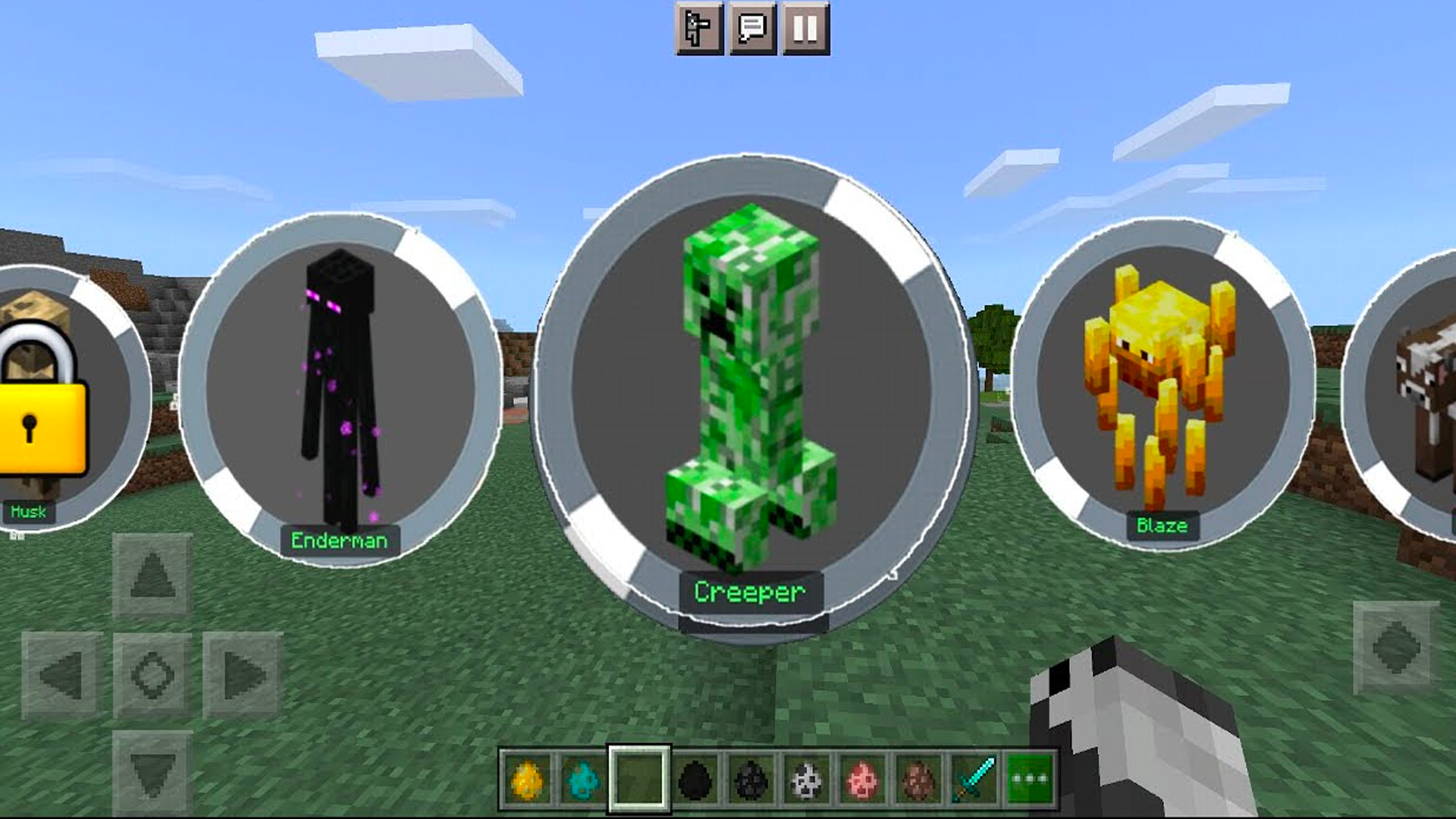 اسکرین شات 3 برنامه Morph Mod for Minecraft