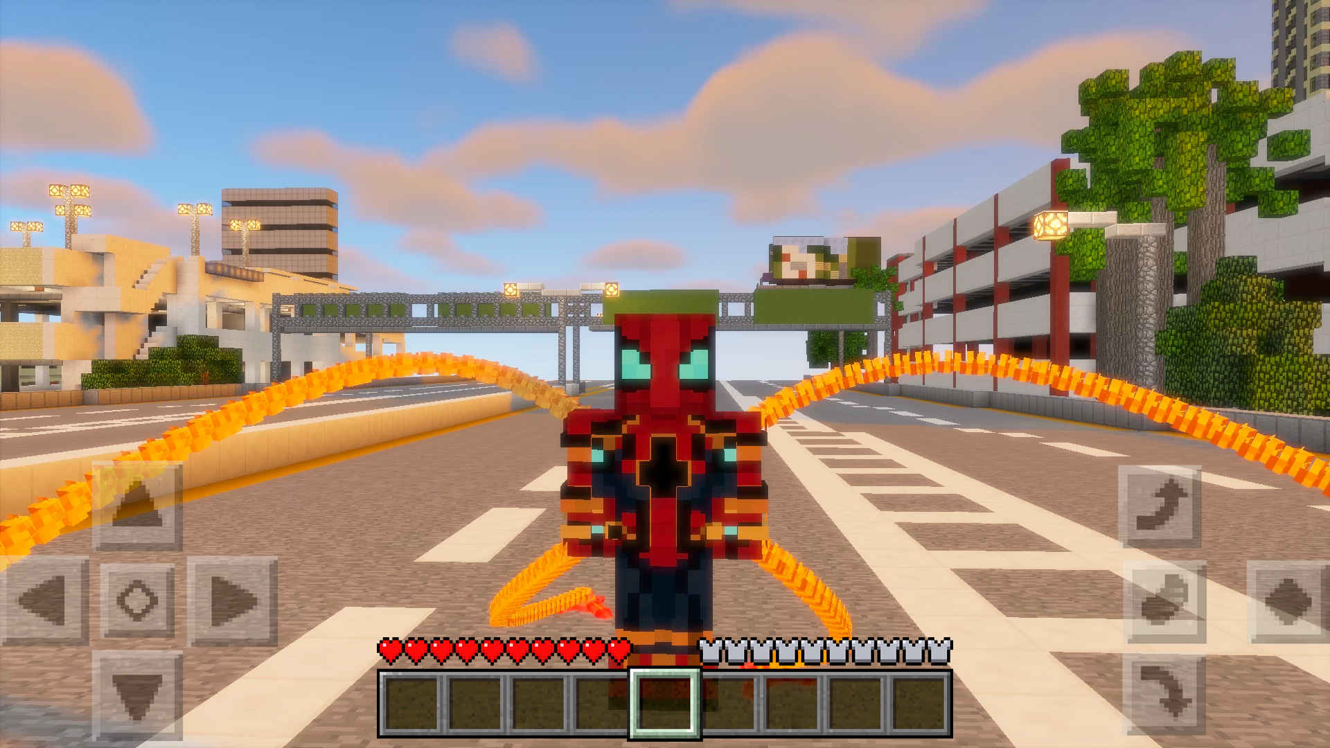 اسکرین شات 4 برنامه Spider Mod for Minecraft PE