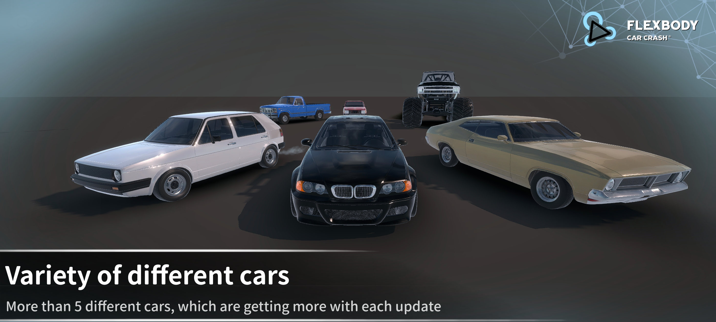 اسکرین شات 4 بازی Flexbody Car Crash: Soft Body
