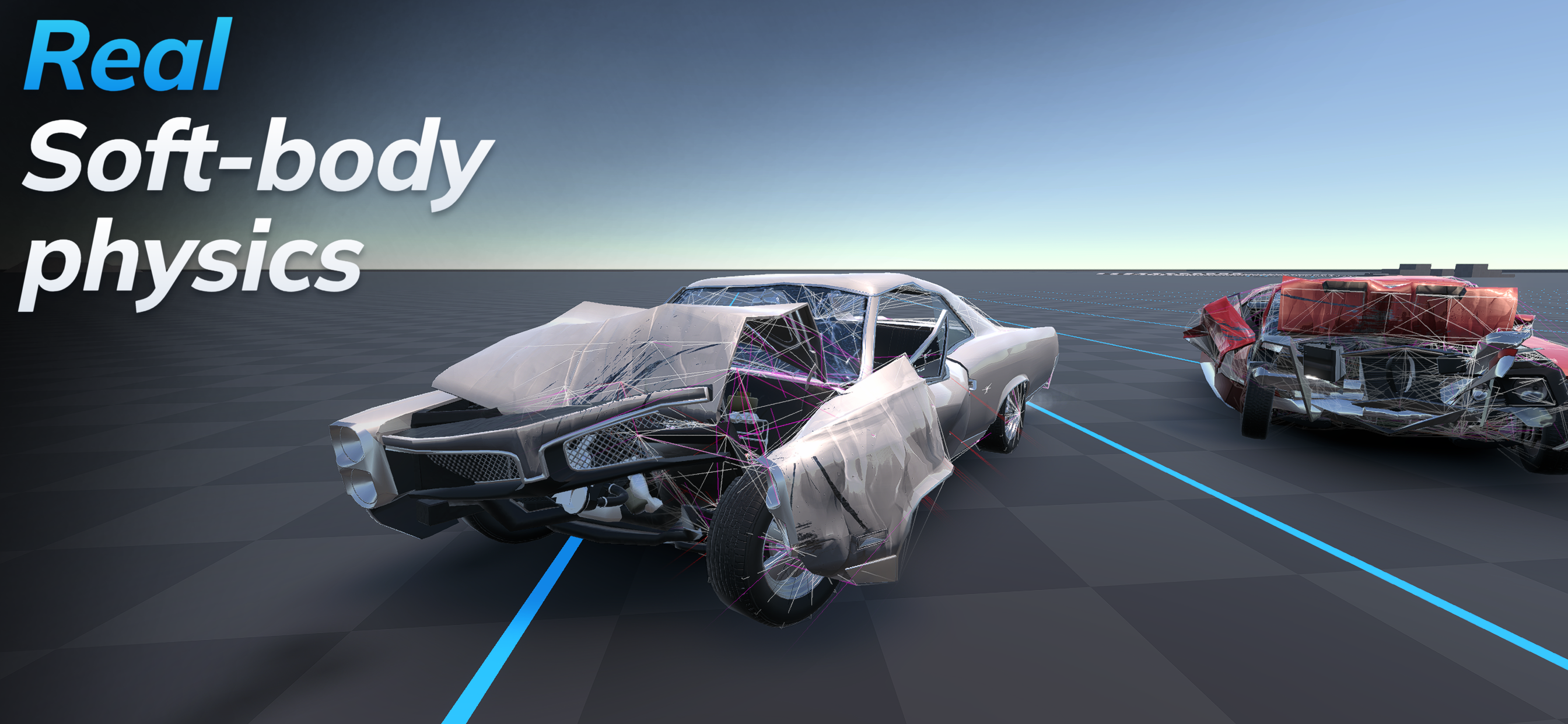 اسکرین شات 1 بازی Flexbody Car Crash: Soft Body