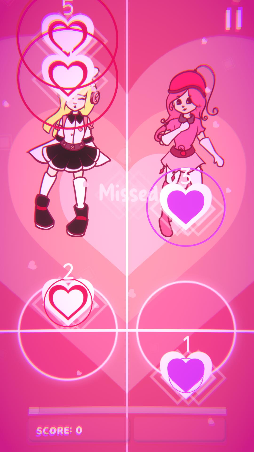 اسکرین شات 2 بازی Twin Cherry - Rhythm Game