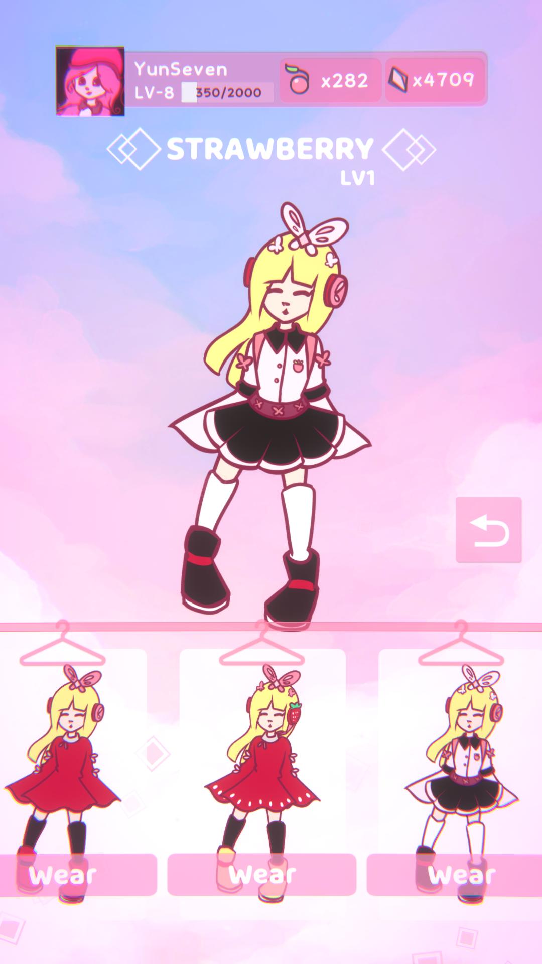 اسکرین شات 5 بازی Twin Cherry - Rhythm Game