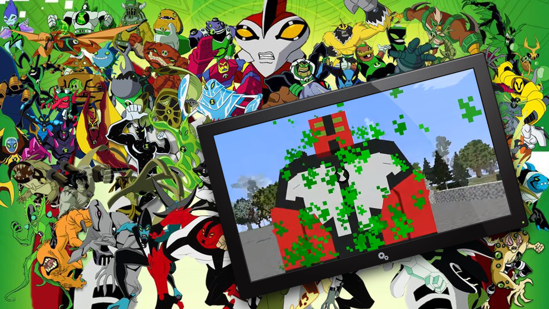 اسکرین شات 3 برنامه Ben heroes mod for MCPE