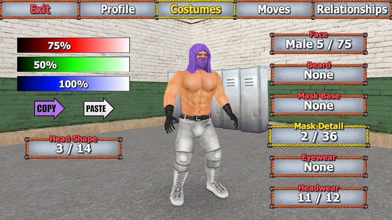 اسکرین شات 7 بازی Wrestling Empire
