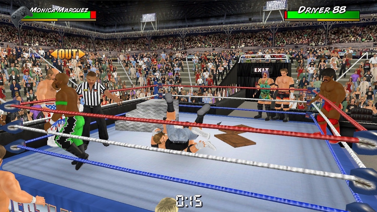 اسکرین شات 5 بازی Wrestling Empire