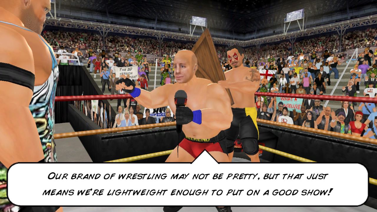 اسکرین شات 6 بازی Wrestling Empire