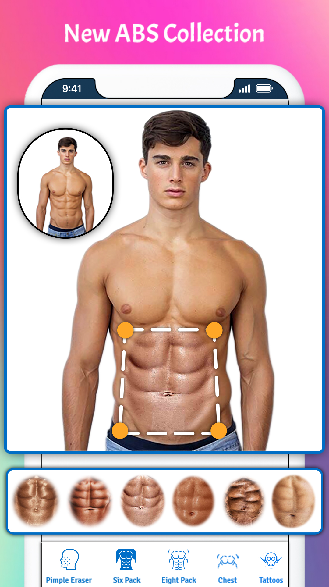 اسکرین شات 4 برنامه Men HairStyle, Suits, Mustache