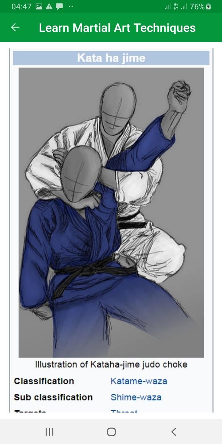 اسکرین شات 6 برنامه Learn Martial Art Techniques