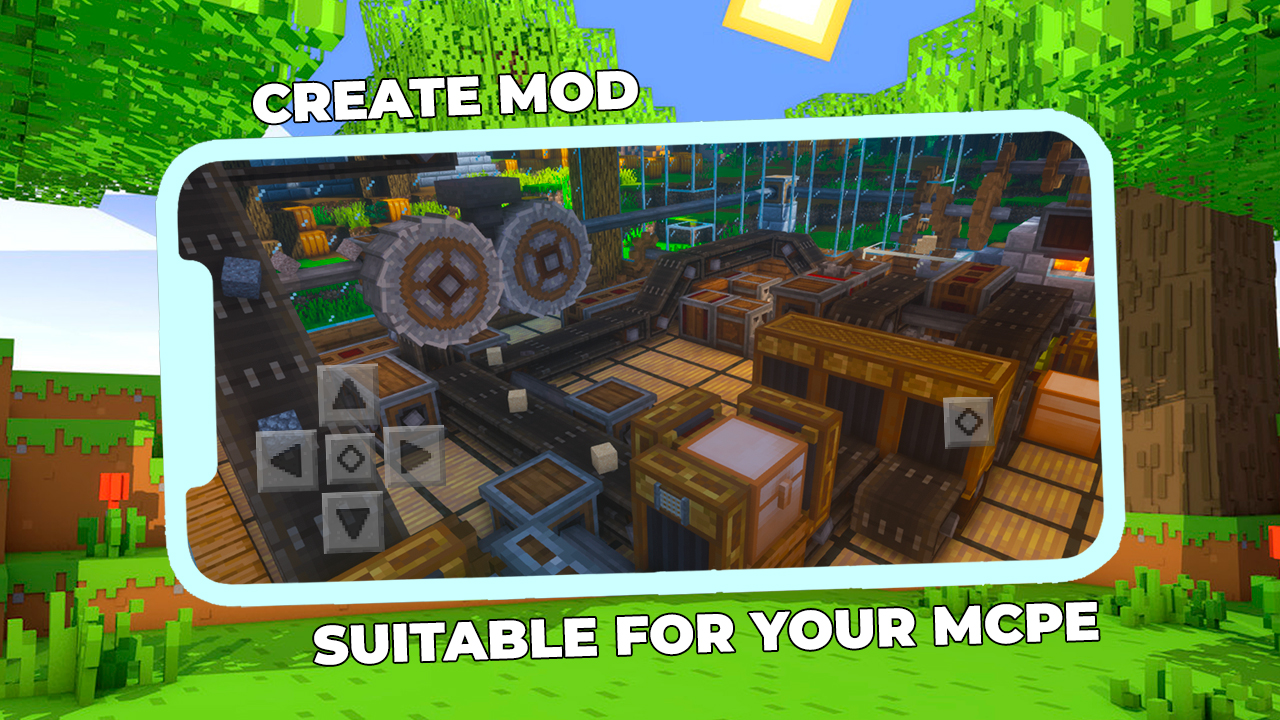 اسکرین شات 1 برنامه Create Mod for Minecraft PE