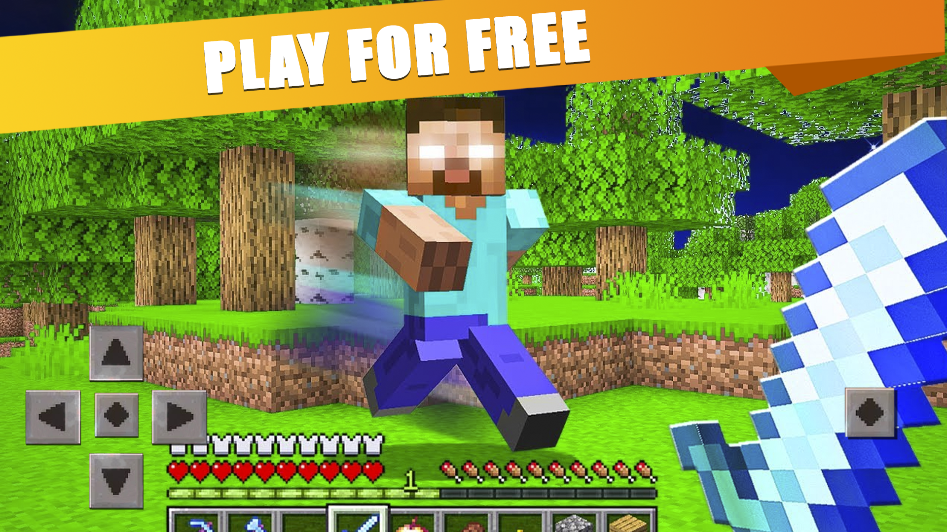 اسکرین شات 1 برنامه Herobrine Mod for Minecraft PE