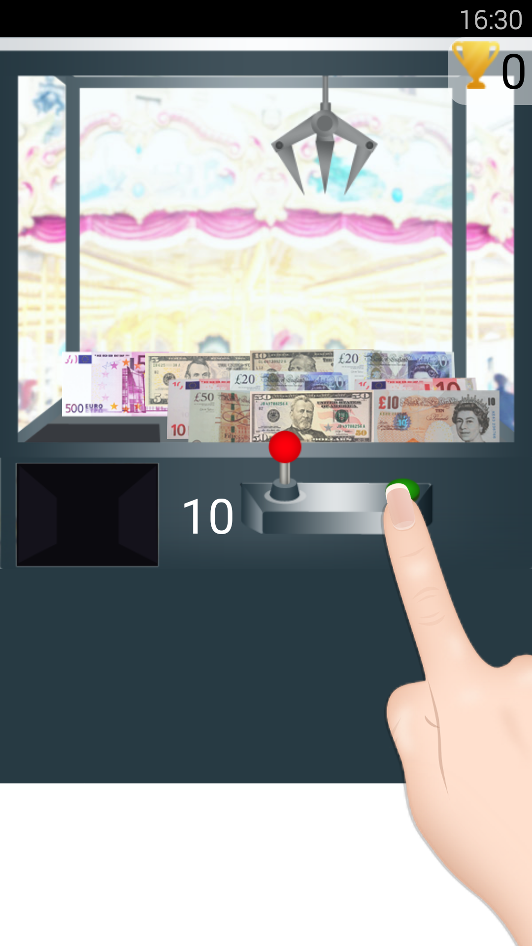 اسکرین شات 1 بازی money claw machine