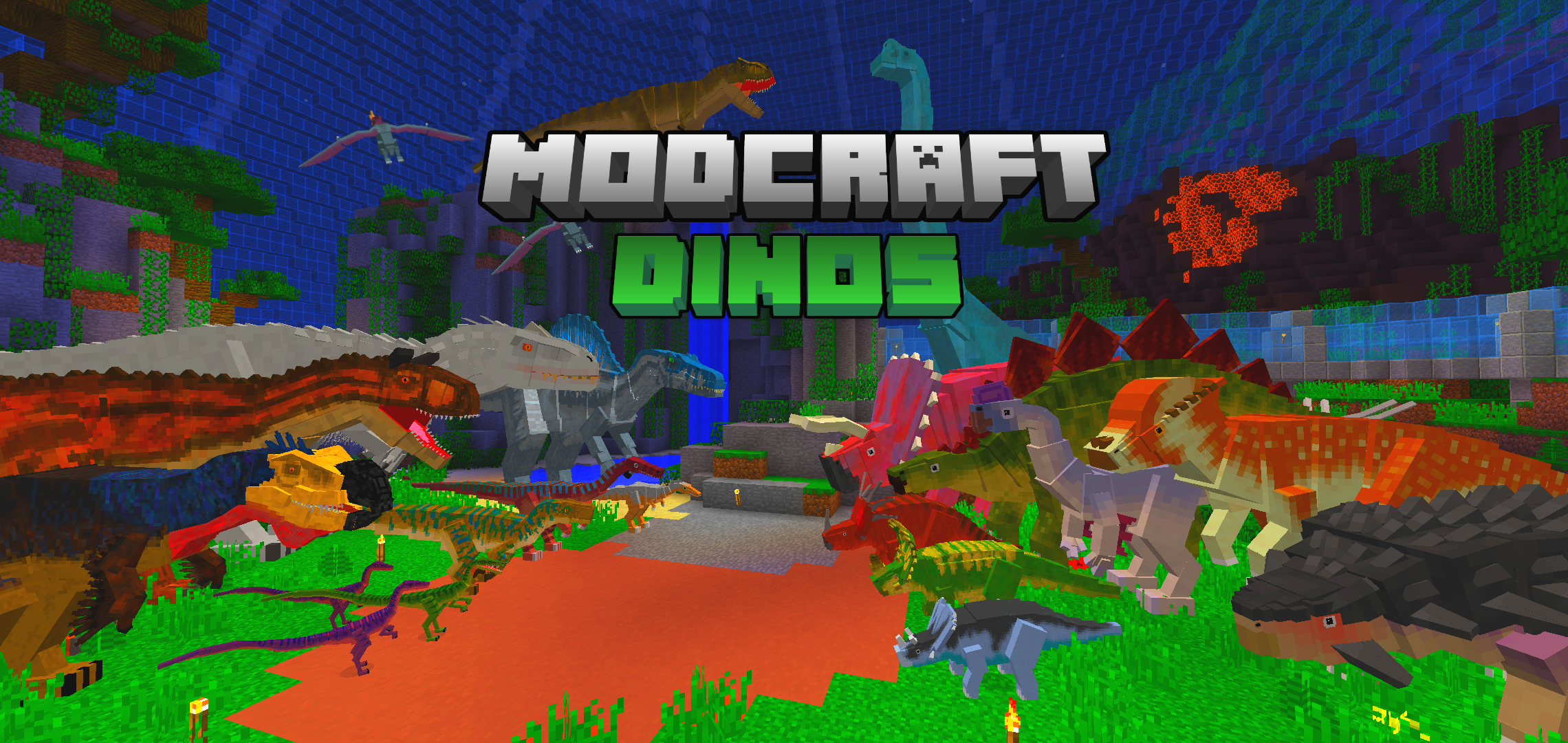 اسکرین شات 3 برنامه MOD Craft | Dinosaur Minecraft