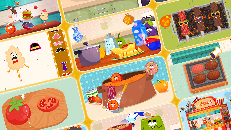 اسکرین شات 1 بازی ‏‏‏‏‏‏‏‏شهر غذا (آشپزی ایرانی)