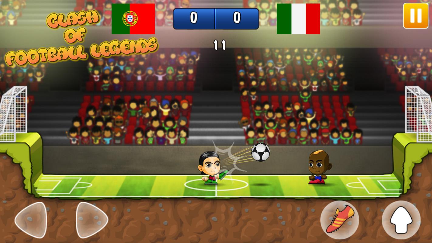 اسکرین شات 2 بازی Clash of Football Legends 2022