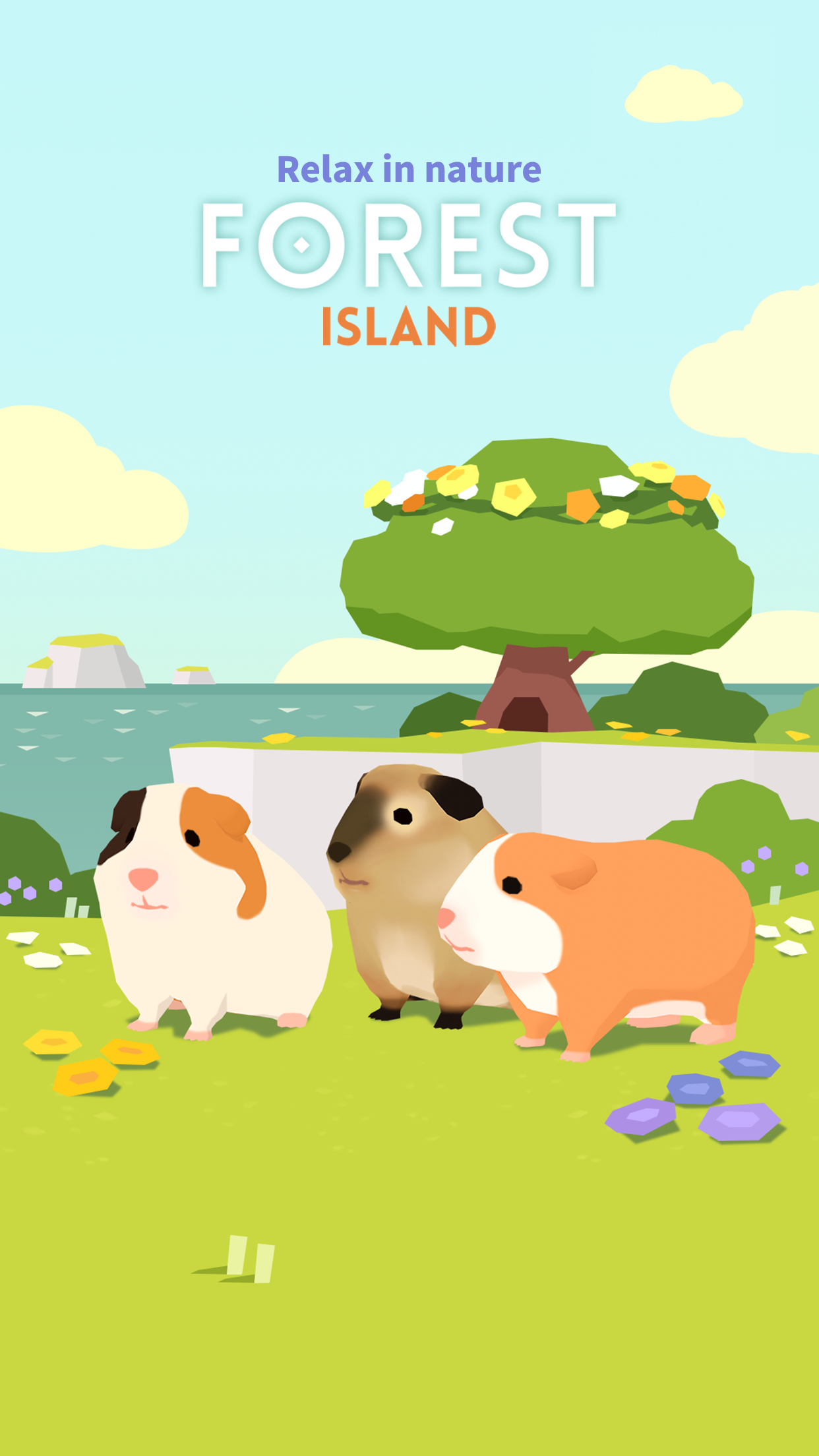 اسکرین شات 1 بازی Forest Island: Relaxing Game