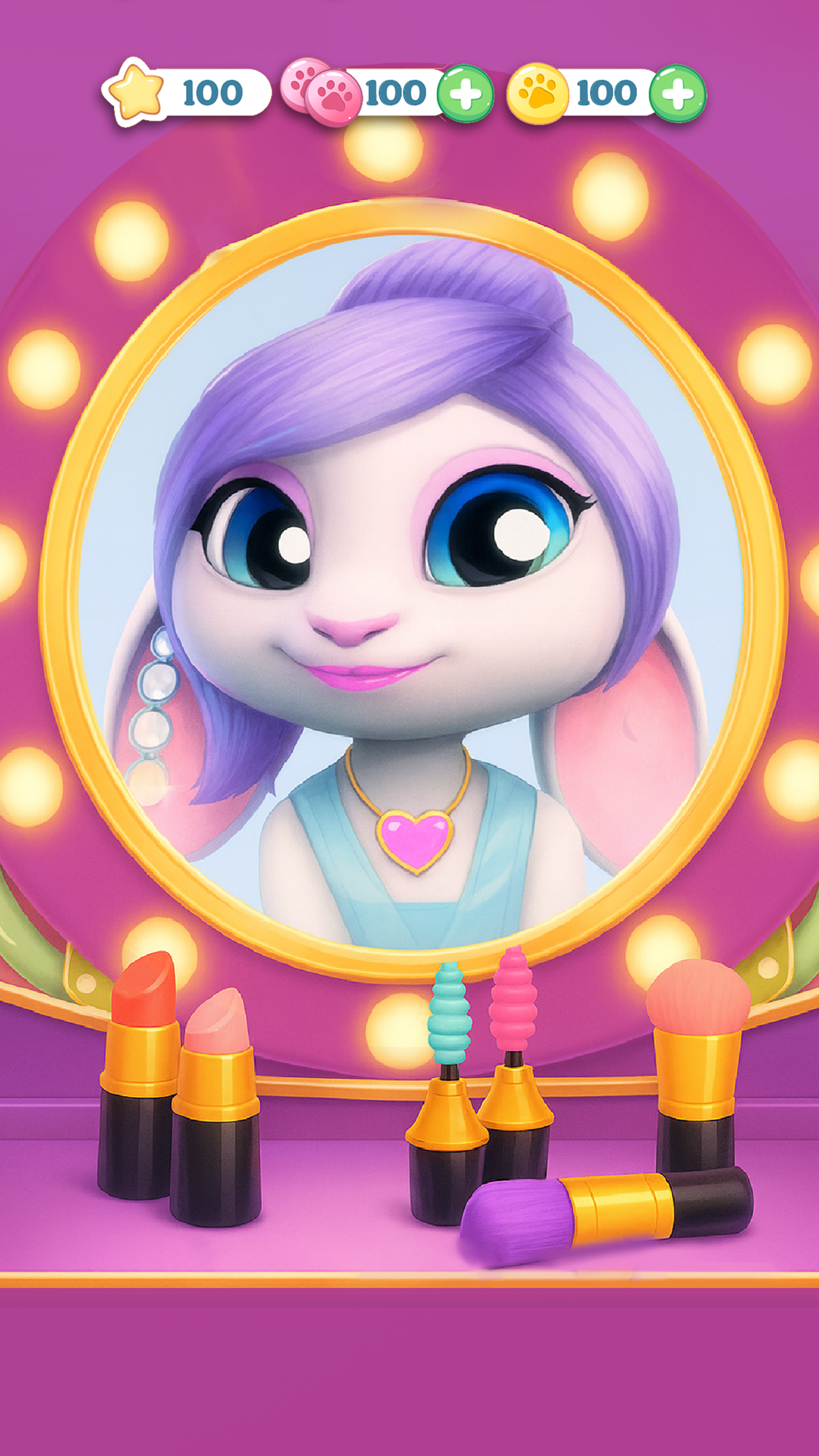 اسکرین شات 6 بازی Bu Bunny - Cute pet care game