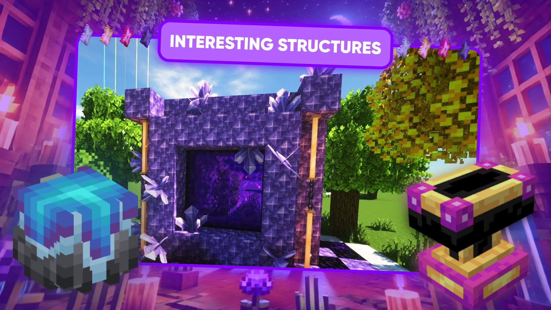 اسکرین شات 4 برنامه Magic Survival Minecraft Mods