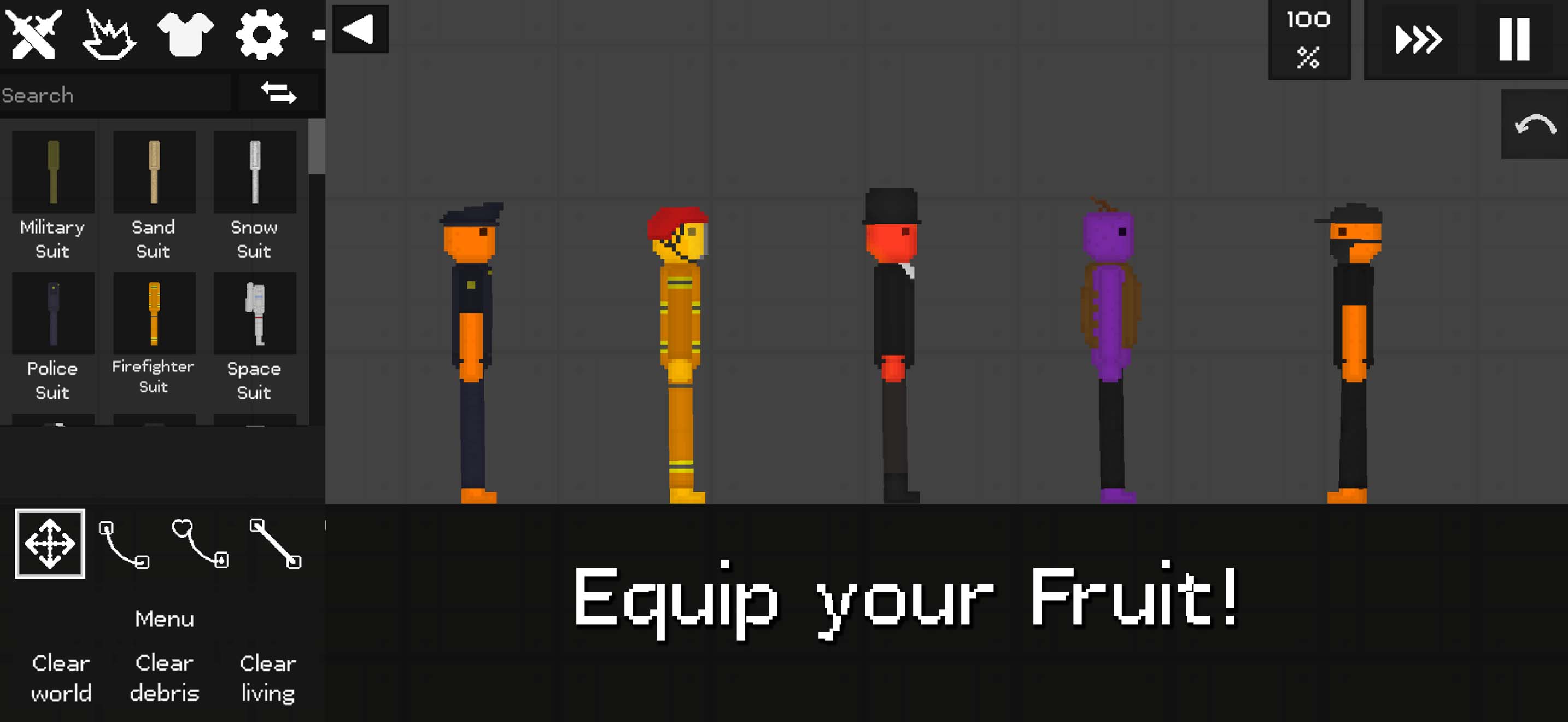 اسکرین شات 4 بازی Fruit Playground