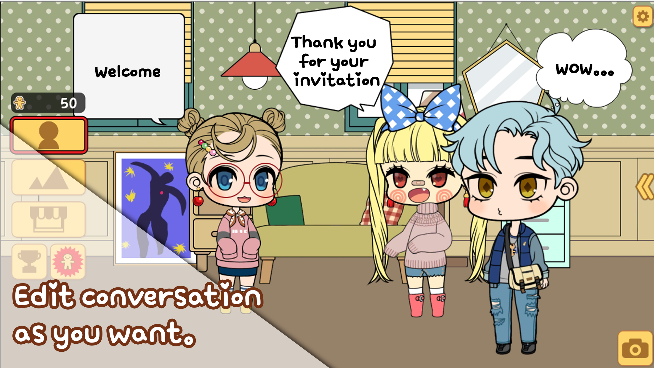 اسکرین شات 3 بازی Character Maker: Dress-up Game