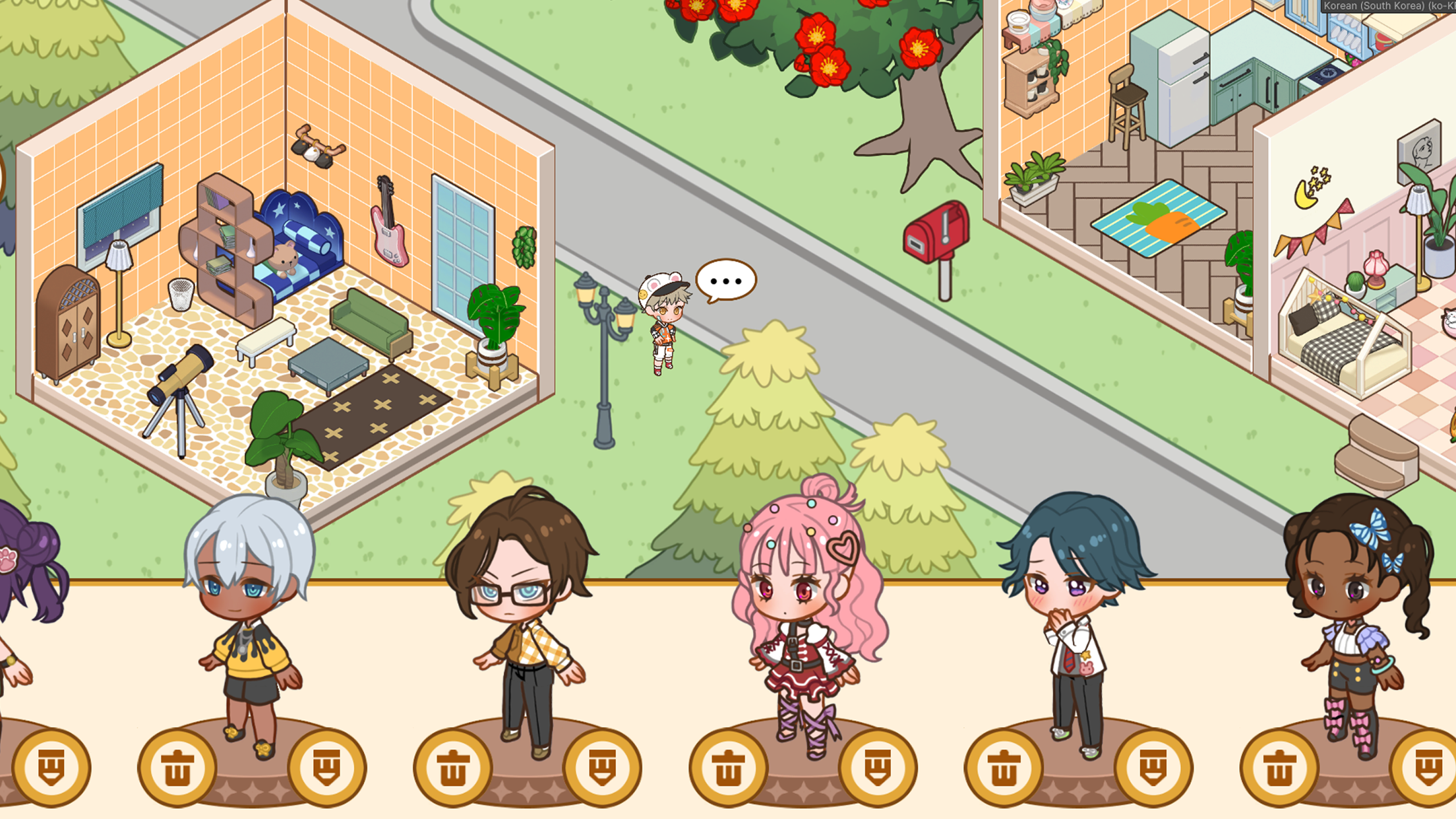 اسکرین شات 5 بازی Sweet My Home: Decor & Dressup