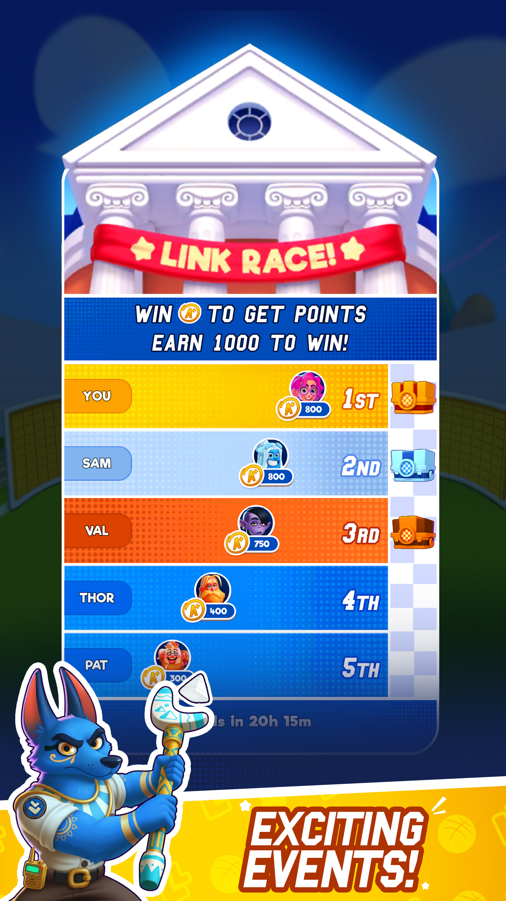 اسکرین شات 5 بازی Link Legends - PvP Puzzle Game