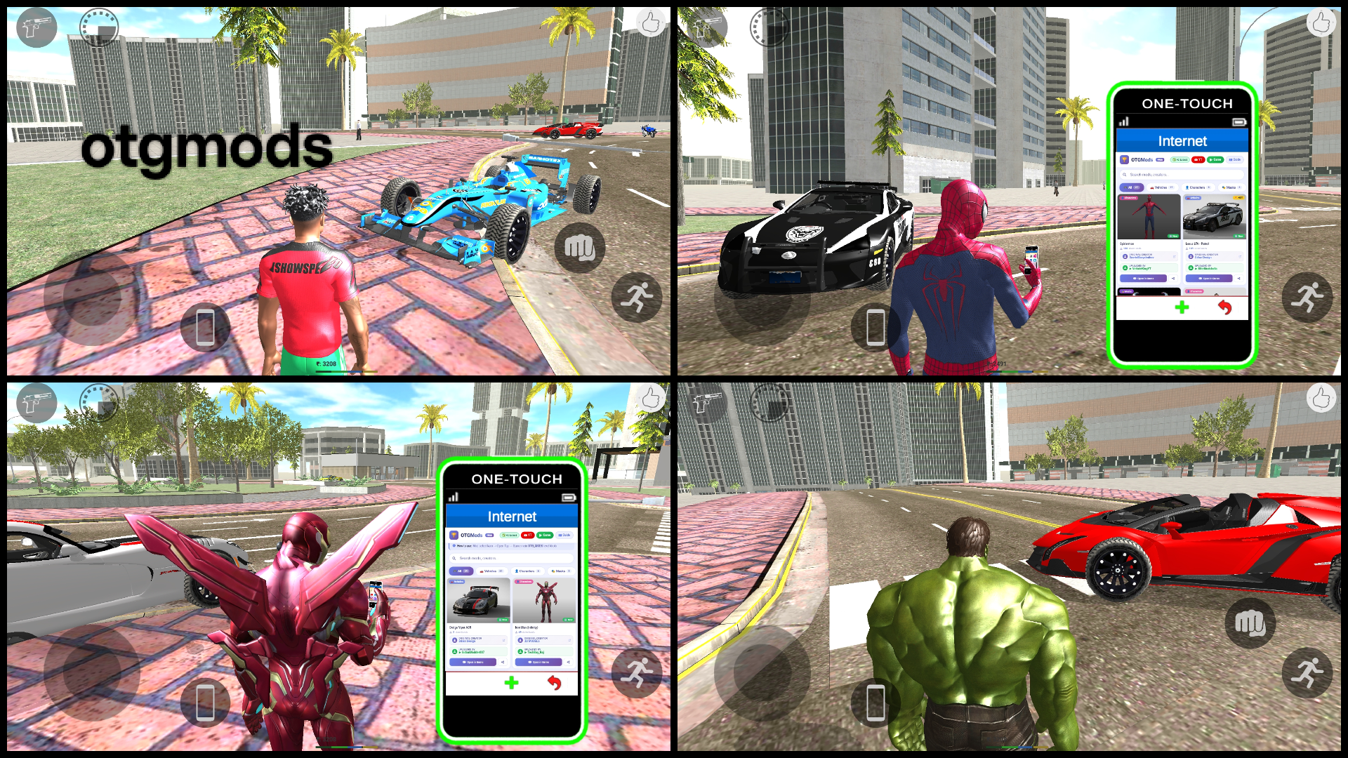 اسکرین شات 2 بازی Indian Bikes Riding 3D