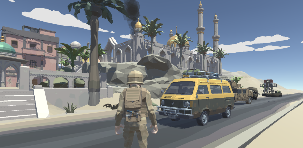 اسکرین شات 4 بازی Dude Theft Military Open World
