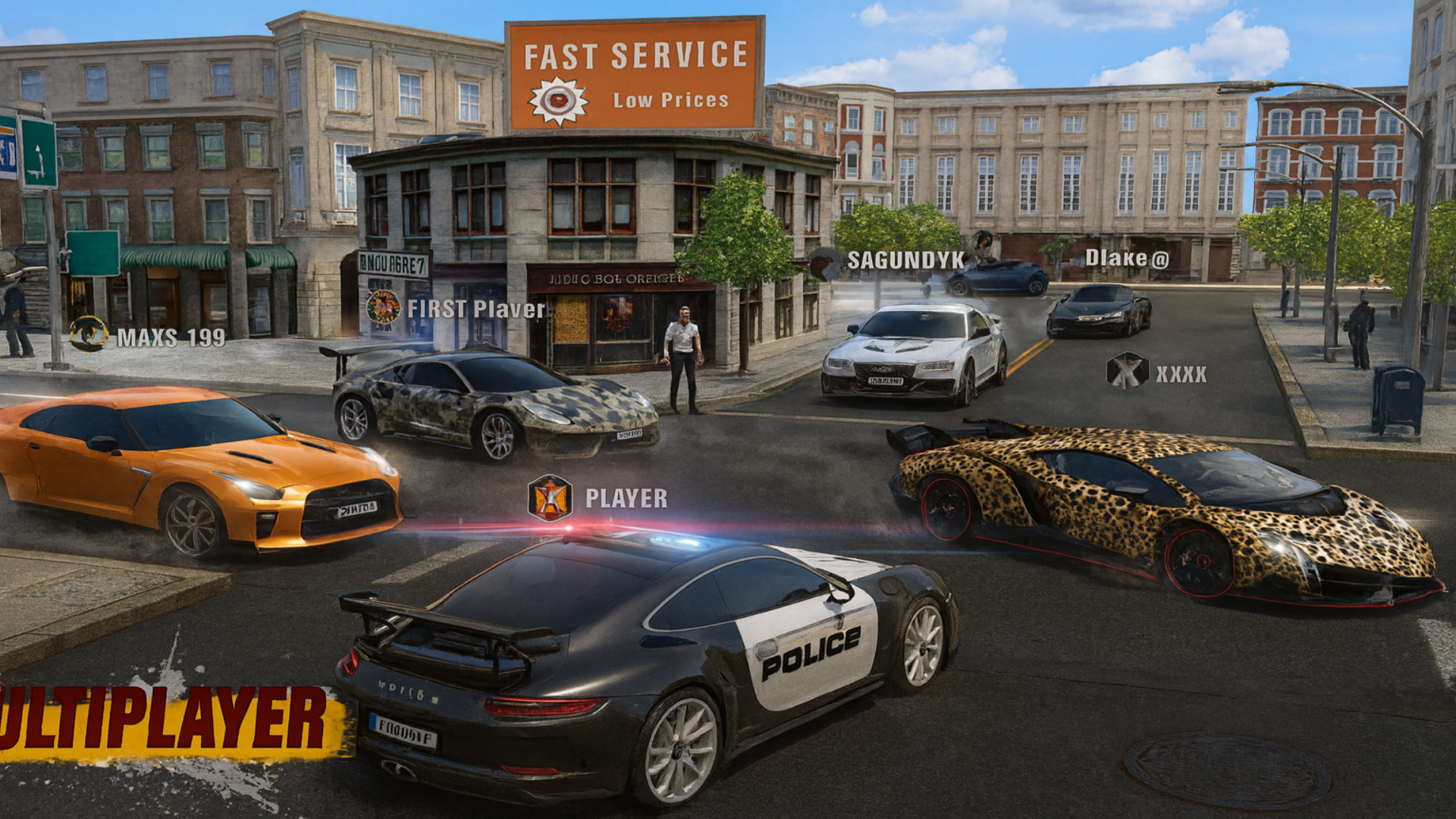 اسکرین شات 6 برنامه Supercar Street Racing Sim