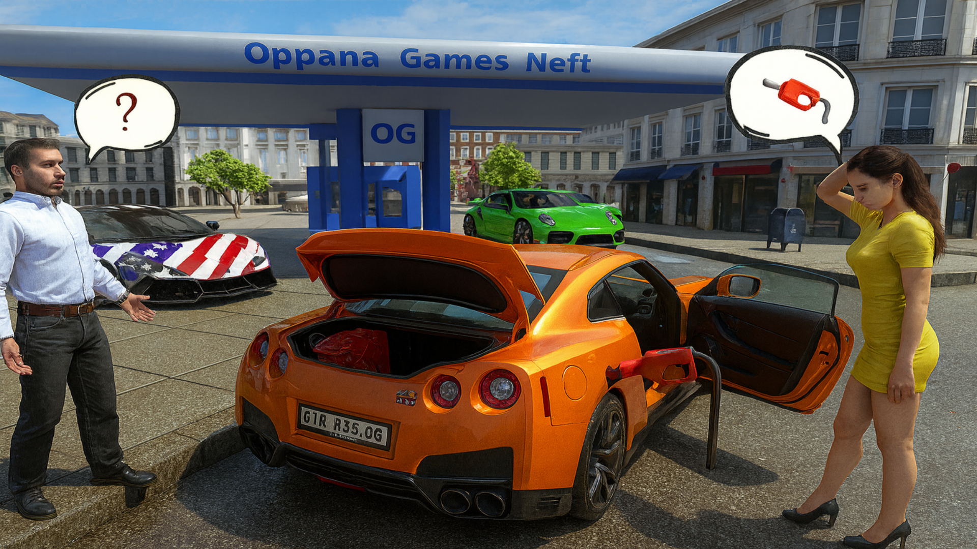 اسکرین شات 4 برنامه Supercar Street Racing Sim