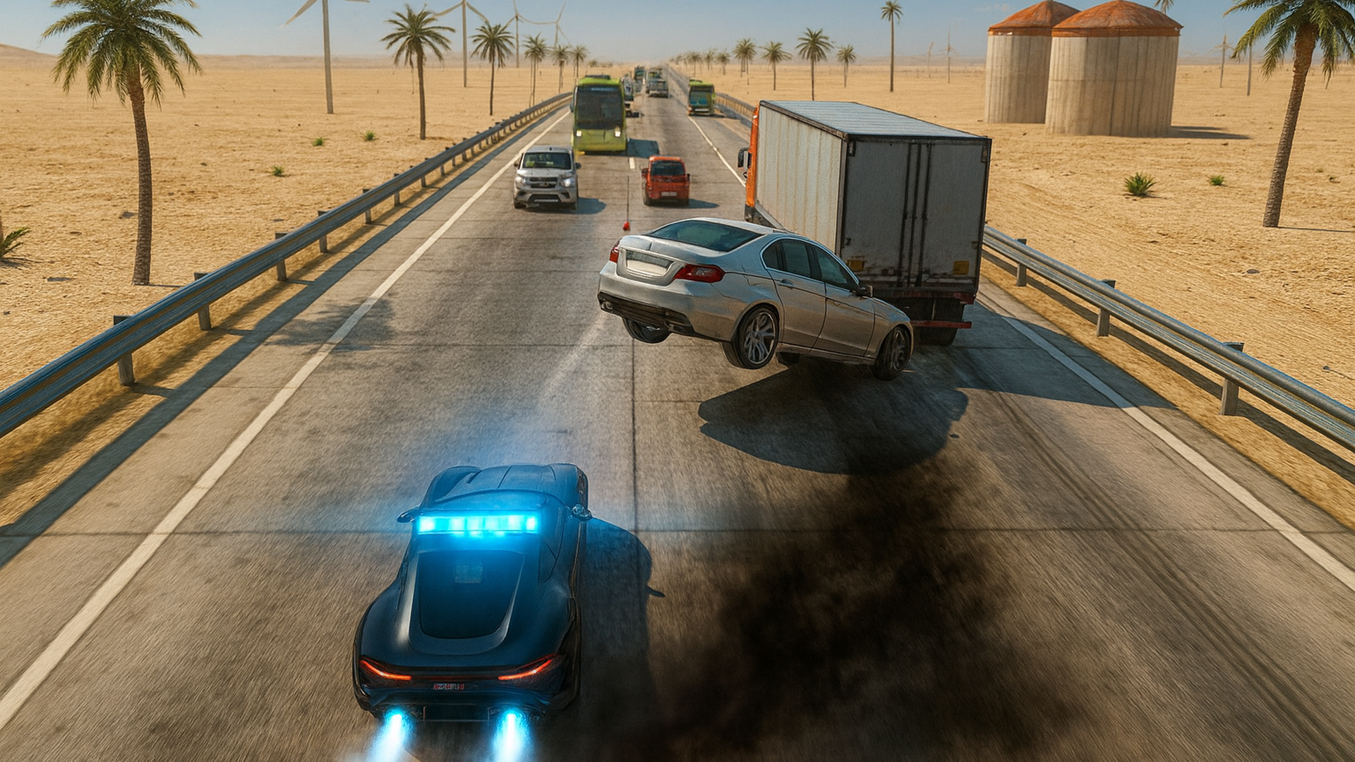 اسکرین شات 6 بازی Police Car Traffic