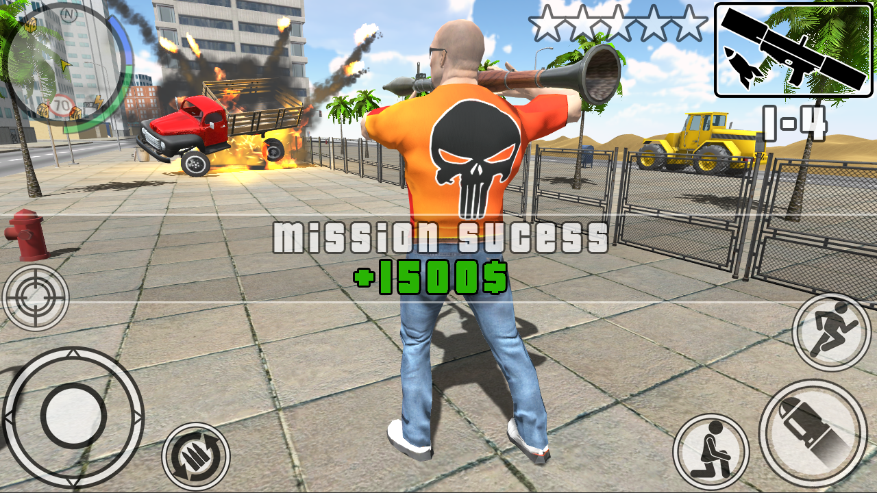 اسکرین شات 4 بازی Real City Gangster Crime Sim