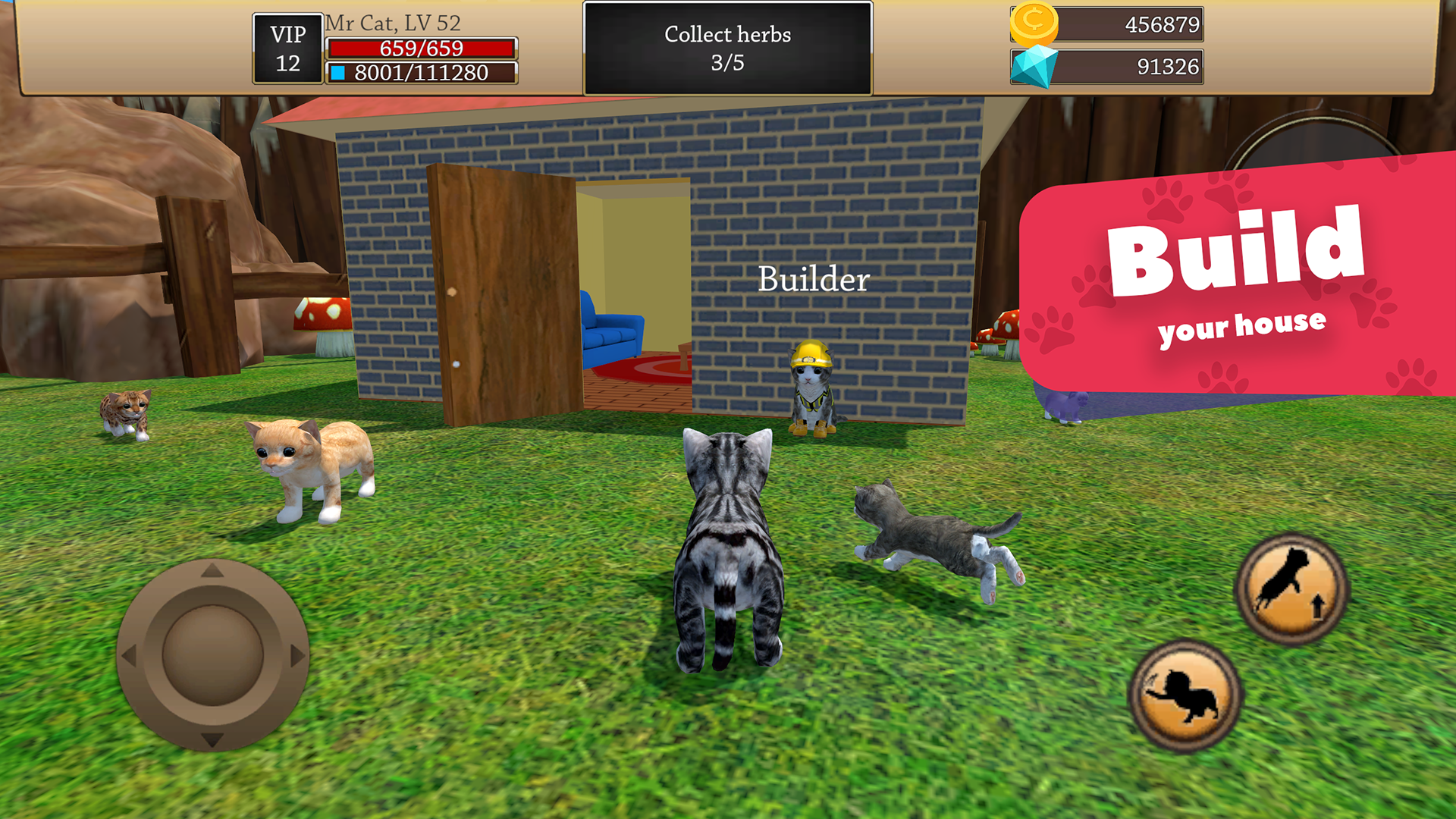 اسکرین شات 6 بازی Cat Simulator 3D - Animal Life