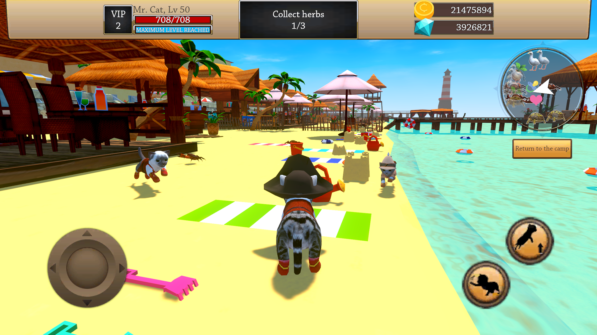 اسکرین شات 8 بازی Cat Simulator 3D - Animal Life